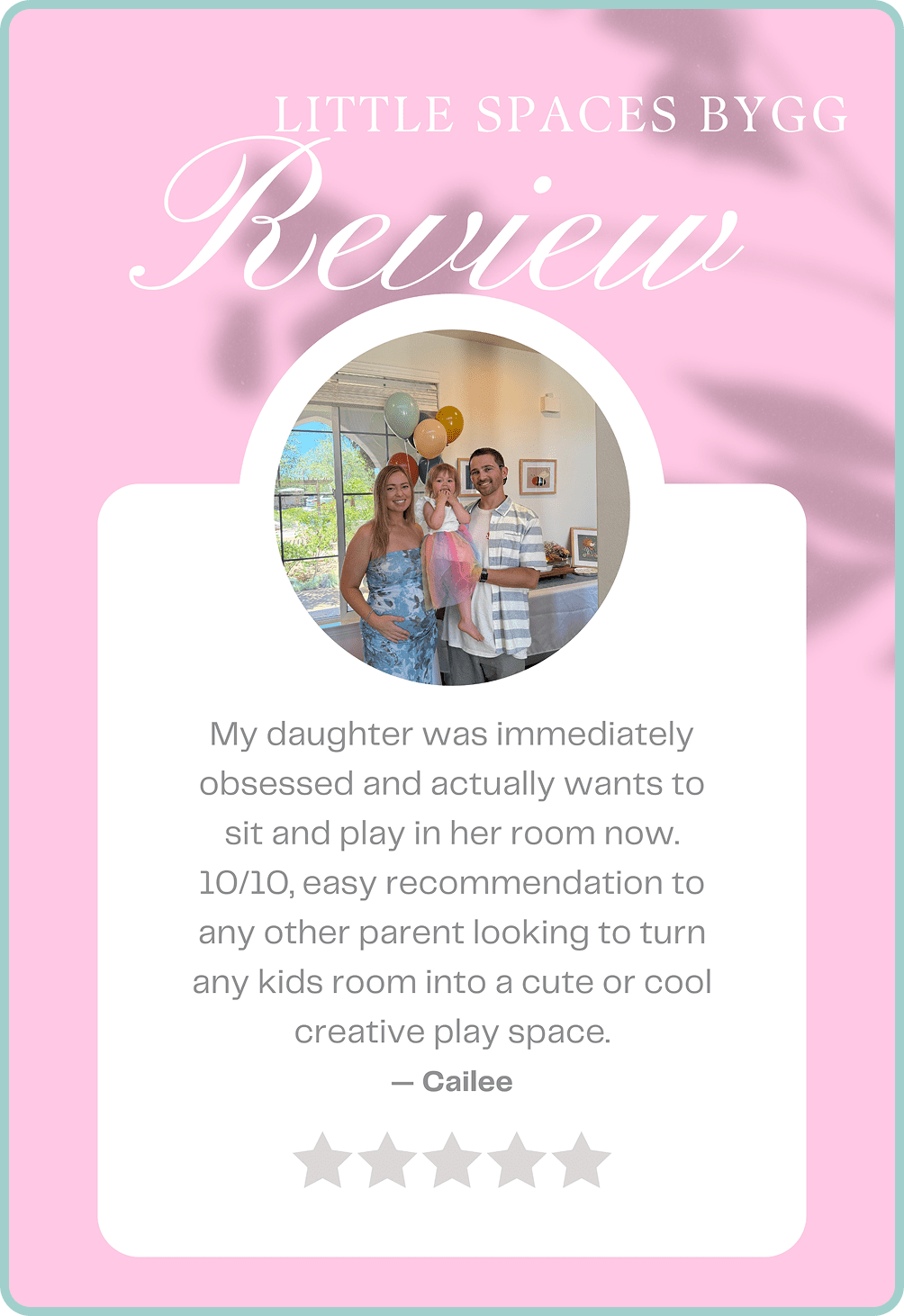 Mother and daughter sharing a heartfelt review about a kids' club.